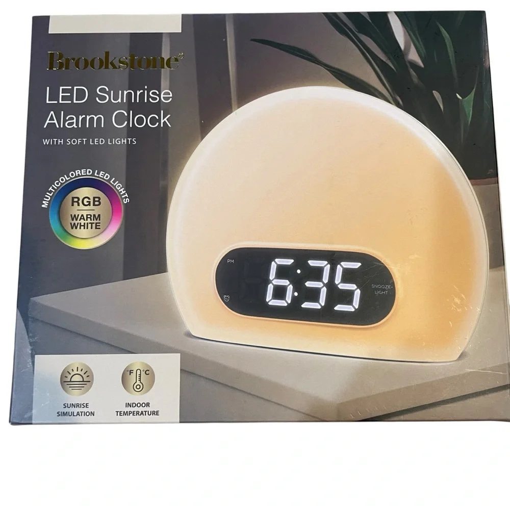 Brookstone led sunrise